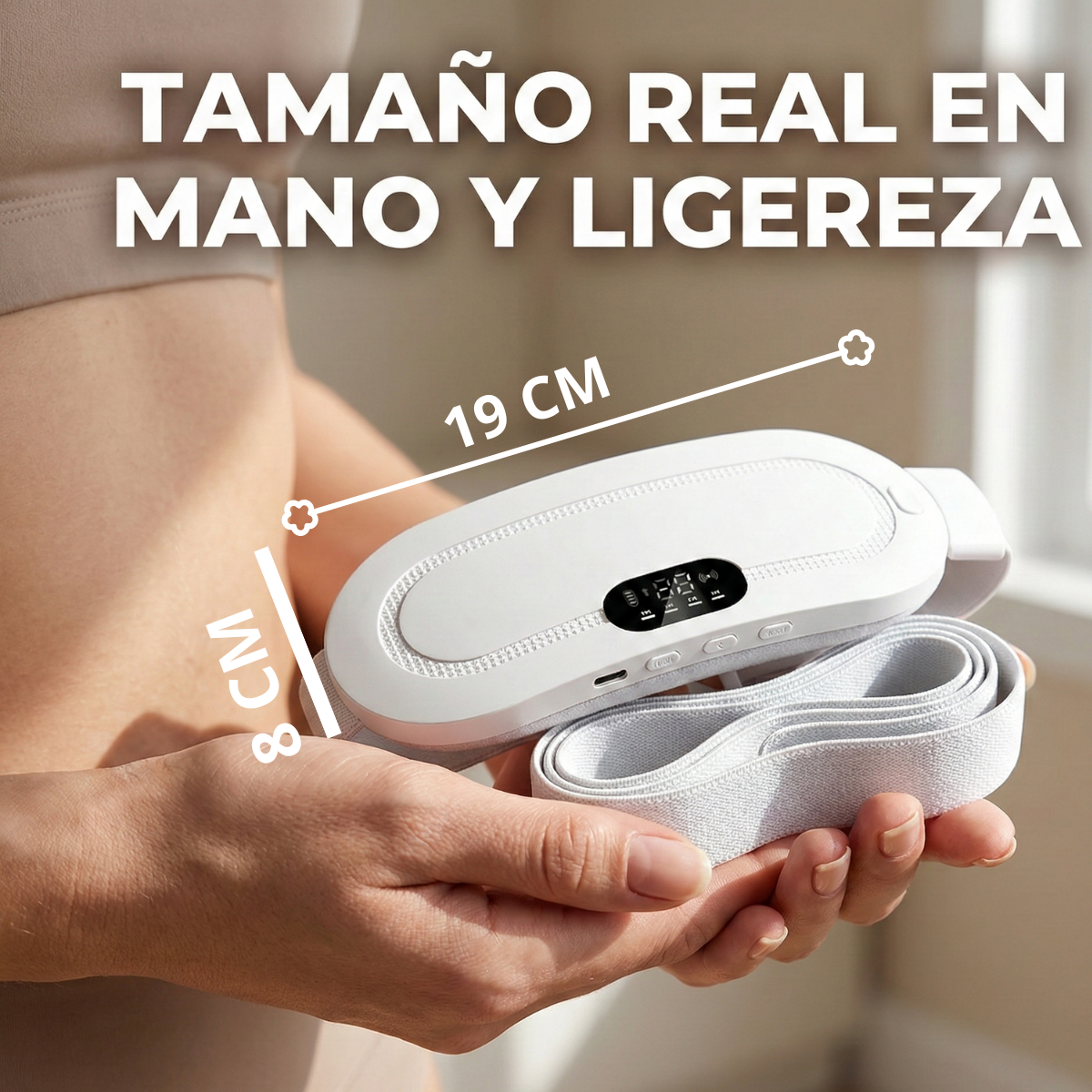 Cinturon Menstrual Masajeador de Vientre®