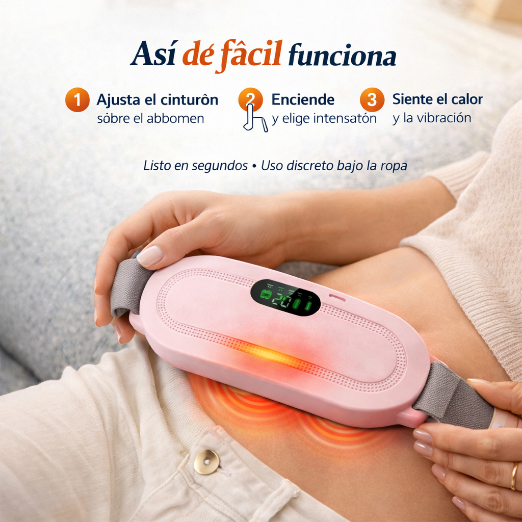 Cinturon Menstrual Masajeador de Vientre®