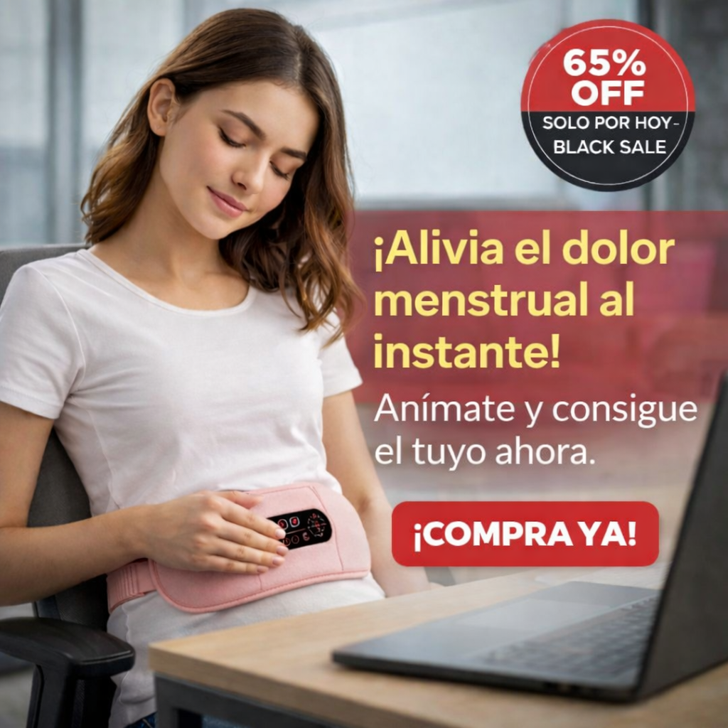 Cinturon Menstrual Masajeador de Vientre®